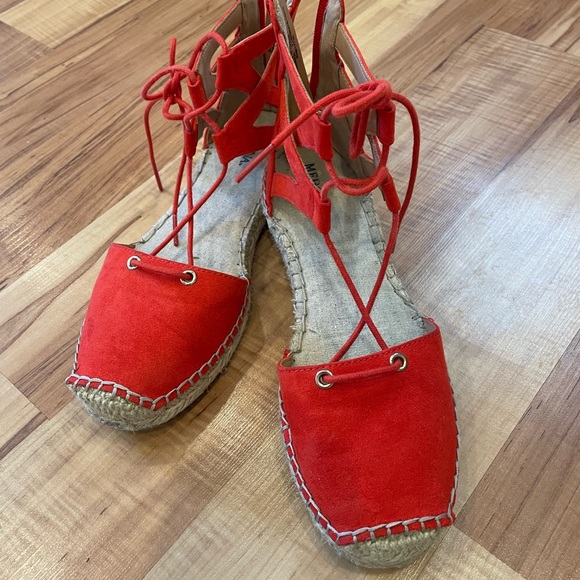 Merona Shoes - Merona Red Espadrilles